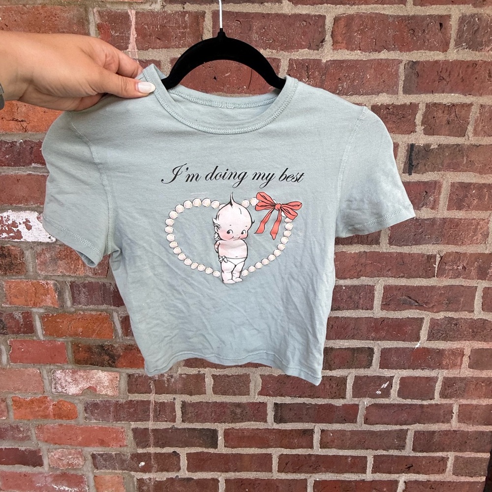 Baby Tee - Light Blue